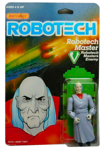 Robotech Masters Enemy 1985 Action Figure Carded Matchbox Retro Sealed on Card