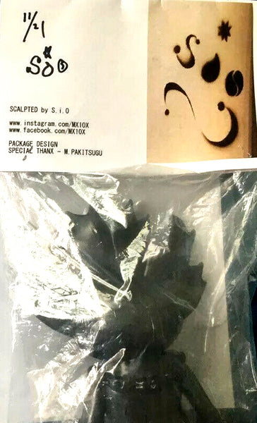 SIO Maharaja Sofubi Kaiju Rare Angel Abby Clear Black Smoke Edition Unpainted Figure