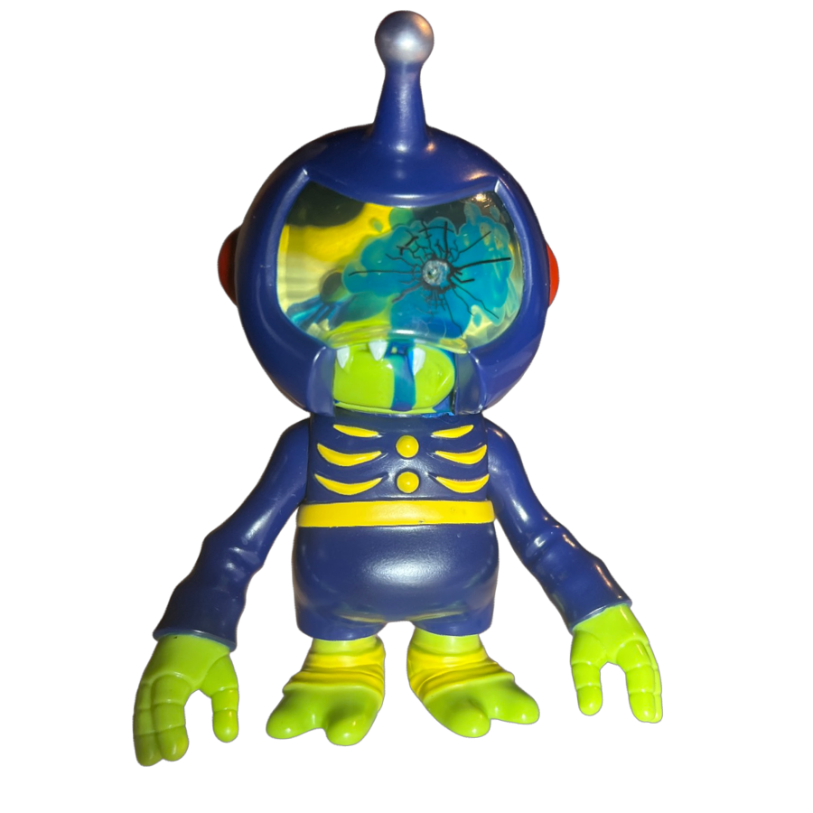 Secret Base Skull Space Patrol Barbarian Sofubi Custom Soft Vinyl Designer Toy Figure