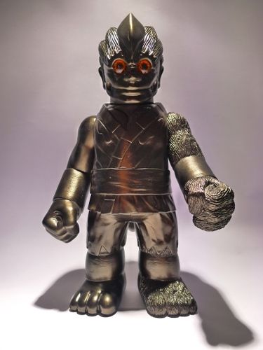 RealxHead ShintoSan Metallic Copper Color Sofubi Soft Vinyl Figure Designer Toy