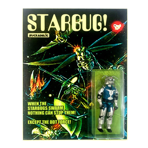 Suckadelic Starbug! Custom Carded Repurposed Action Figure by Suck Lord
