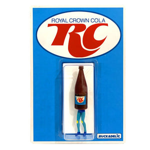 Suckadelic RC Cola Custom Carded Bootleg Knockoff Food Toy by Suck Lord