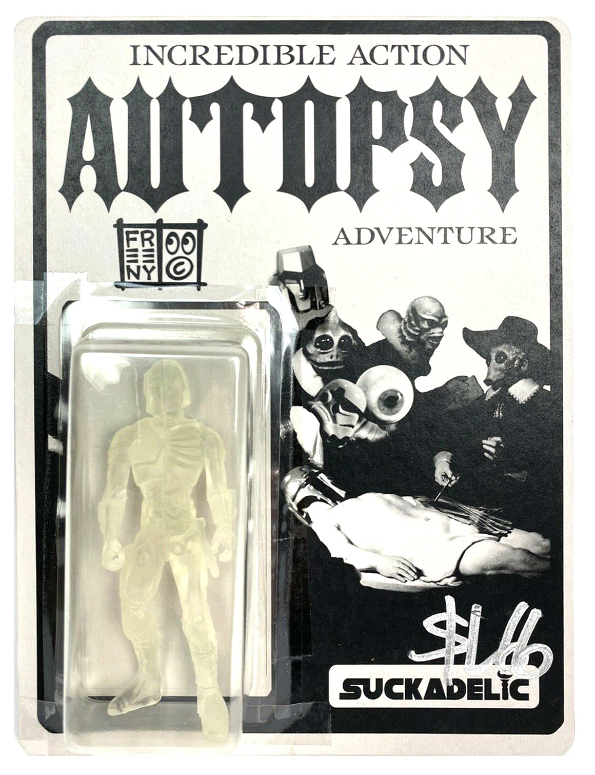 Suckadelic Sucklord x Jason Freeny Autopsy Bootleg Boba Fett Figure Toy Art