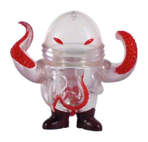 Super7 Squirm Blood Rage Sofubi Snakes of Infinity Clear Painted Kaiju Soft Vinyl Designer Art Toy Figure