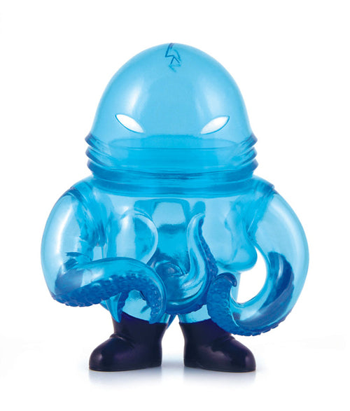 Super7 Squirm Underwater Sofubi Snakes of Infinity Clear Blue Kaiju Soft Vinyl Designer Art Toy Figure
