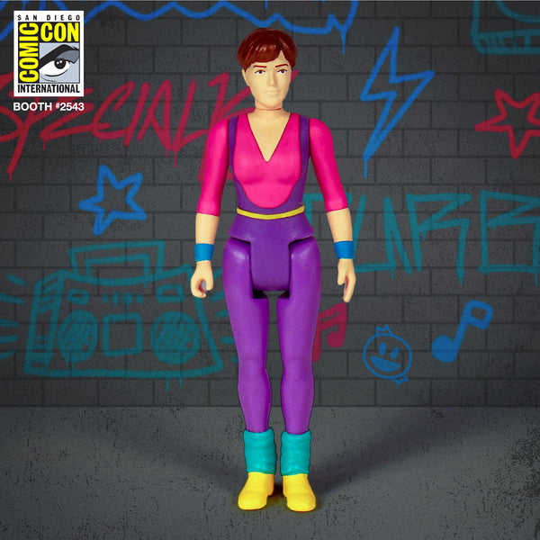 Super7 x Breakin’ ReAction Boombox Figure SDCC Set 3.75” Comic Con Exclusive Retro Toy Action Figures