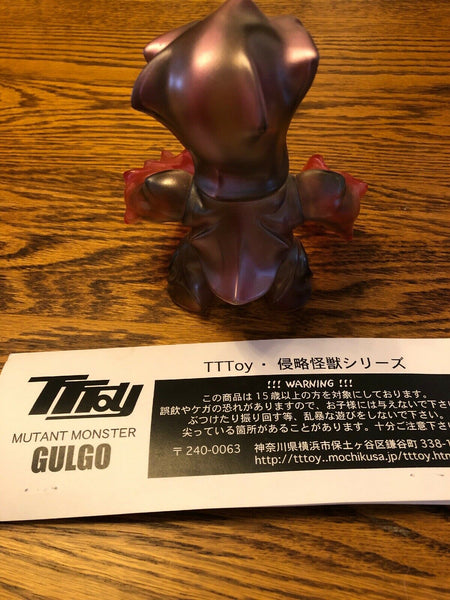TTToy Invading Mutant Monster Gulgo Sofubi Metallic Hand Painted Kaiju Figure