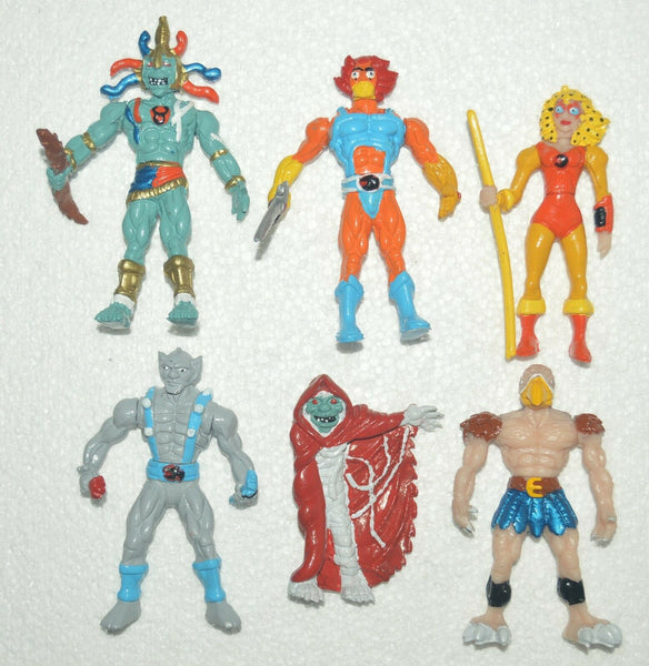 Thundercats Mexican Bootleg Toy Parody Type Figures Set