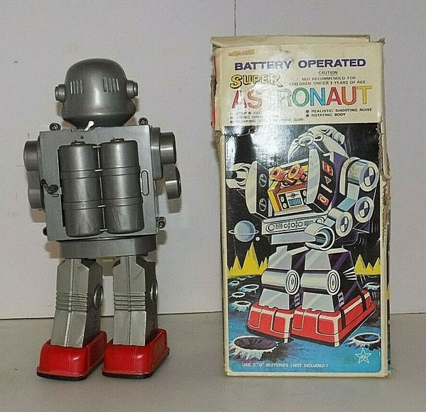 Vintage Bootleg Stormtrooper Super Astronaut Hong Kong Knockoff Robot Horikawa Toy Box No.107