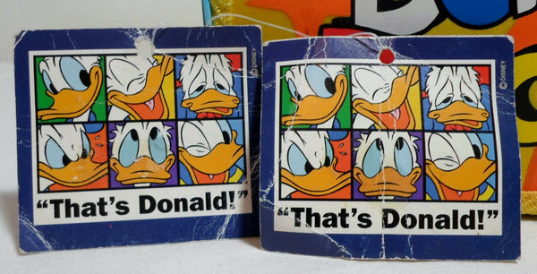 Vintage Donald Duck 80's Greek Gattegno Pencil Case Loaded Unused Stationary
