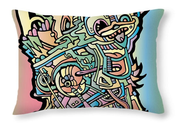 AEQEA Boogerman Throw Pillow Indie Artist Designer Decor
