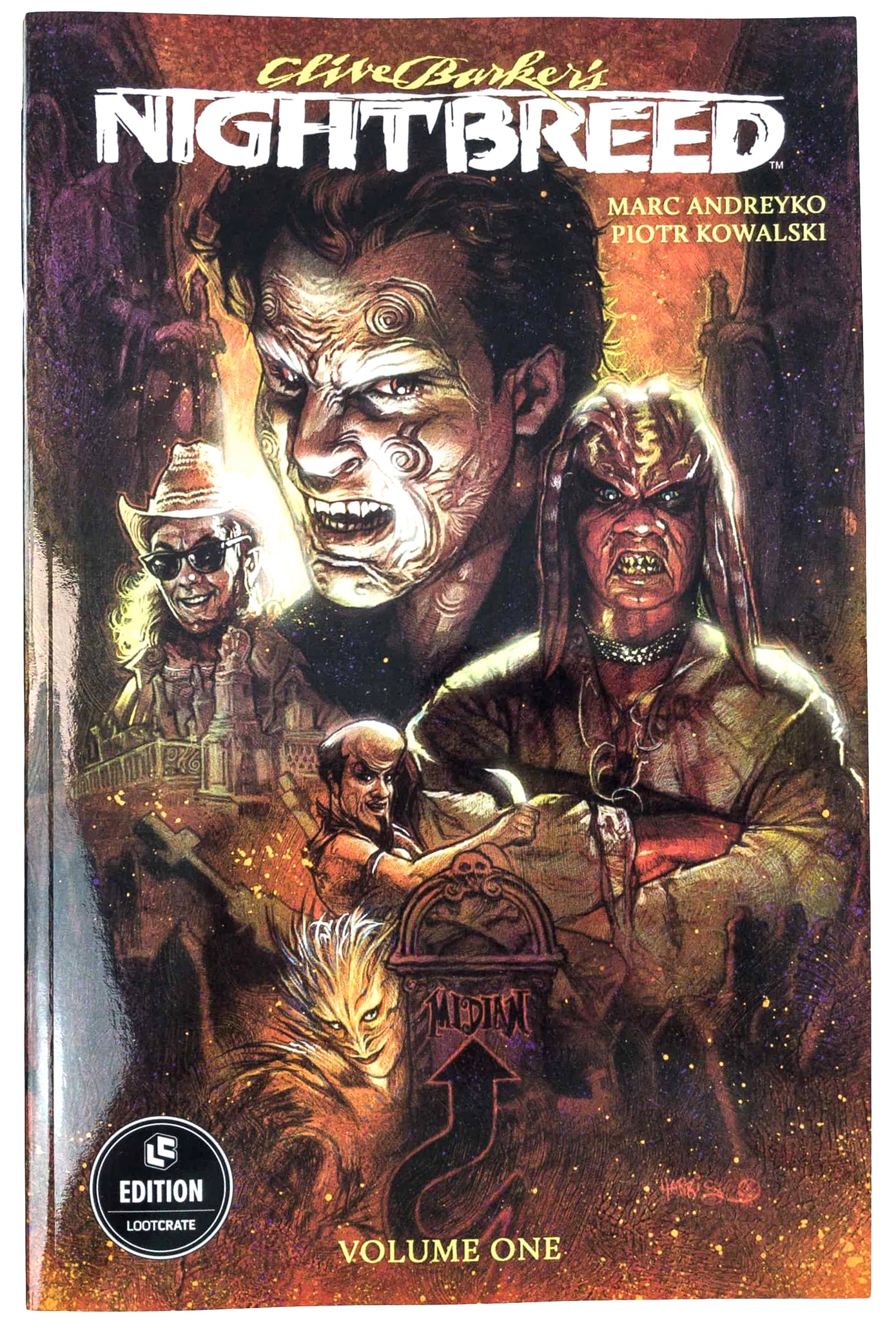 Clive Barker's Nightbreed Vol. 1 Graphic Novel Comic Book
