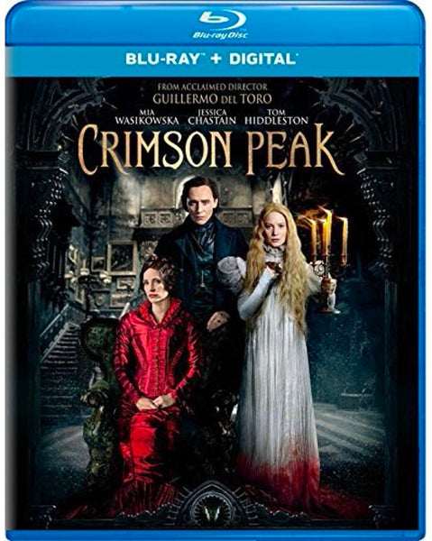 Crimson Peak, Guillermo Del Toro + Mia Wasikowska [Blu-ray] Horror Movie