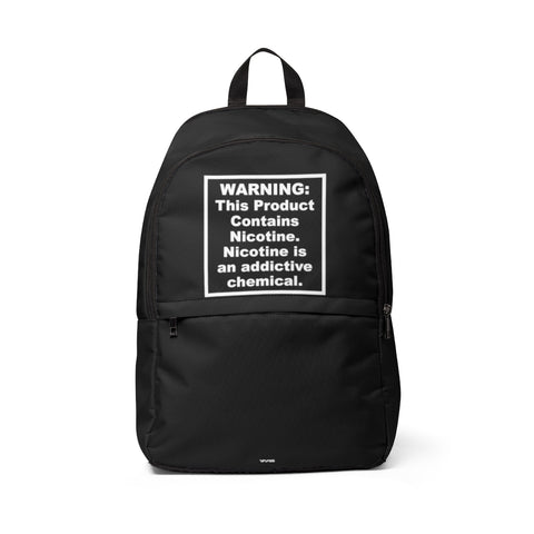 FDA Warning Backpack - This Product Contains Nicotine!