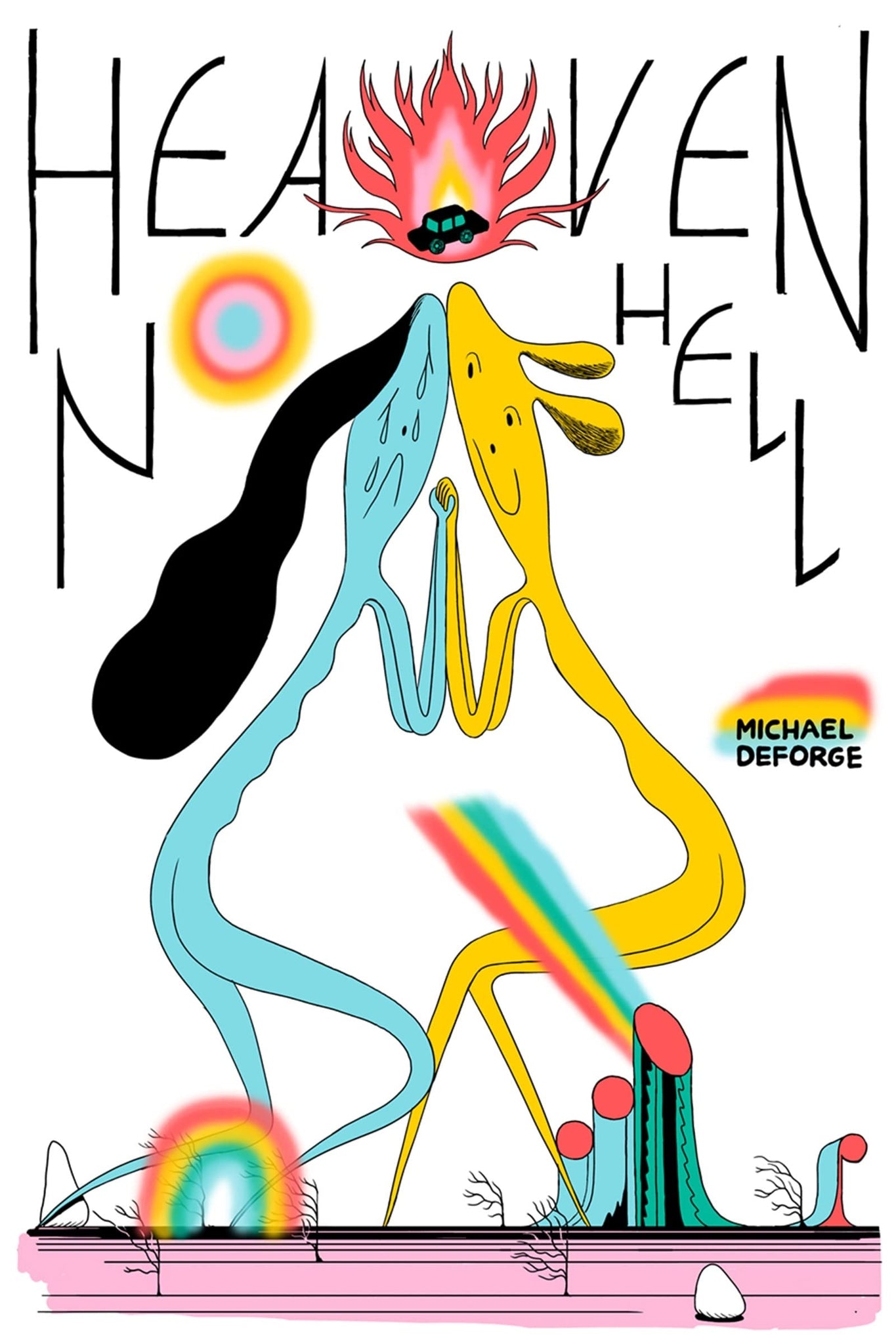 Heaven No Hell, Michael DeForge (Hardcover) Very Surreal Graphic Novel