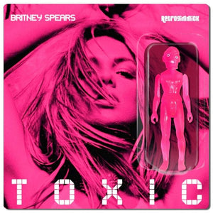 Retrogimmick Toxic Britney Spears Parody Bootleg Art Toy on Custom Spoof Card