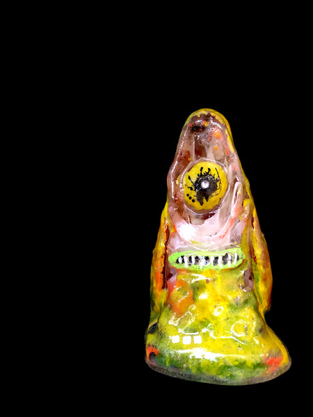 Yo Waddup It's YERBOI  Banana Chode Resin Art Toy Custom One-Off Figure by AEQEA