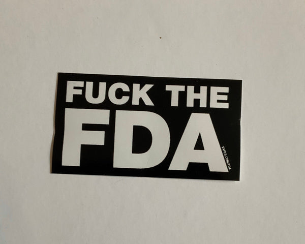 FUCK The FDA Sticker Design