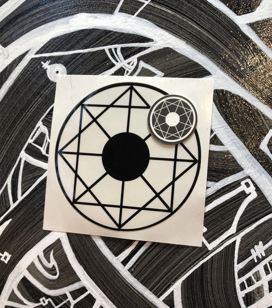 Egauw Sigil Decal and Vinyl Sticker Symbol