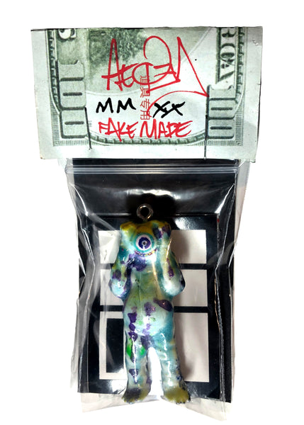 AEQEA Fake Made OENUN Acid Permagrin Vitamin Kaiju Custom Pendant Toy Art Chain Necklace