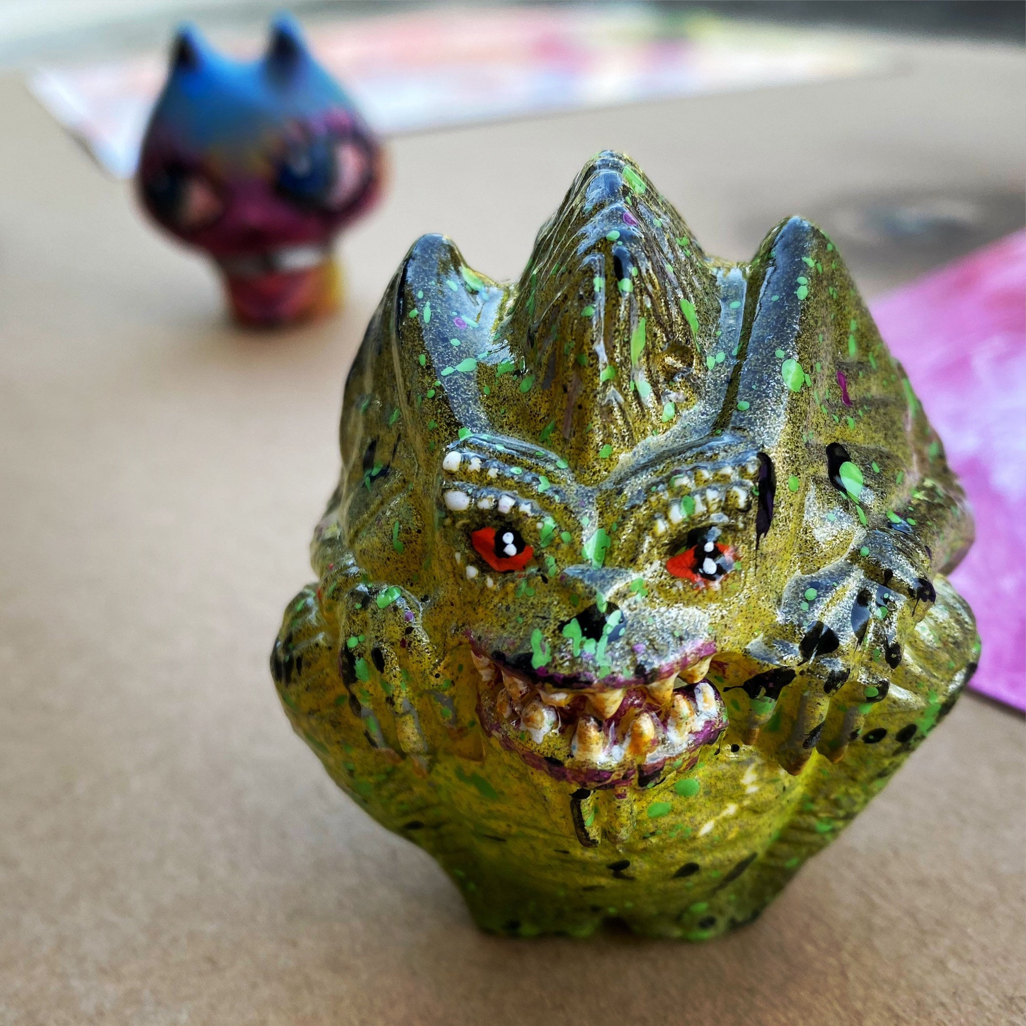 AEQEA Goblin Balls Bootleg Resin Art Toy Knockoff (U Mad Now Balls Buster Bully Boi)