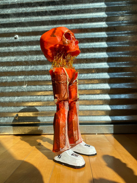 AEQEA Sir Awkward original art figure fake sculpture 3D print mashup statue