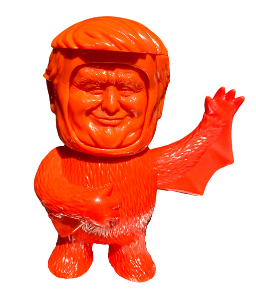 3 Face Of Trump Your President and President Elect Sofubi Super7 x Make America Plaything AEQEA Custom Mashup Designer Toy Figure