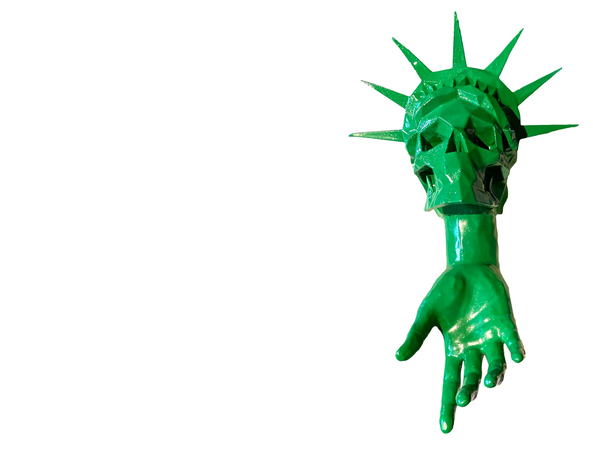 AEQEA My country tis a dream, hand jobs of liberty, outsourcing VIP... OOAK statue mashup