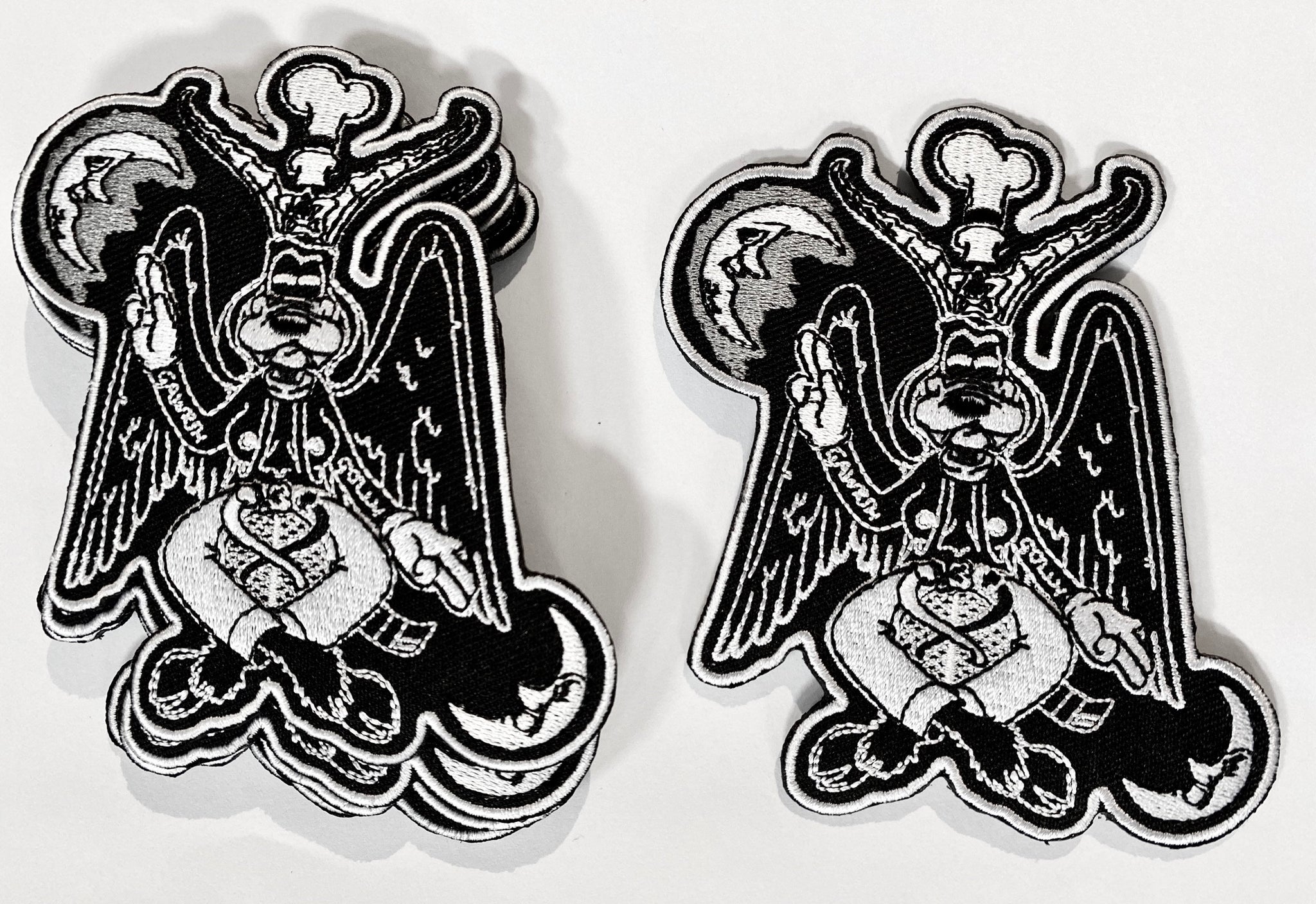 Gaffomet Baphomet Embroidered 4" Iron On Patch