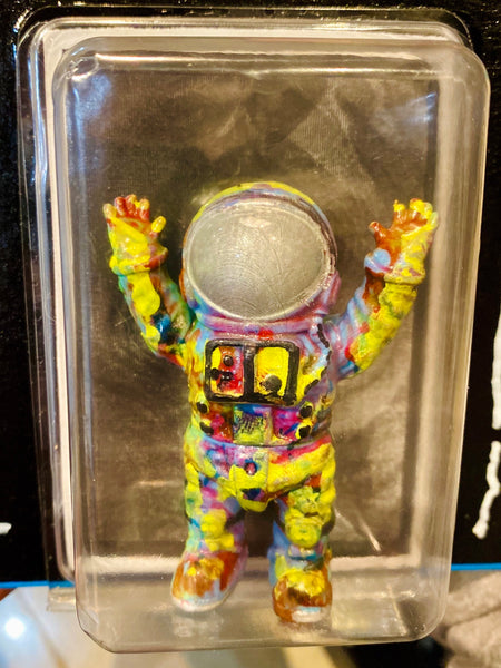 Mad Monk Dead Astronaut Sofubi AEQEA Customized Far Out Man Custom Carded Figure
