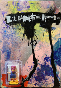 AEQEA Lil Danse Macabre Custom Carded Mini Figure