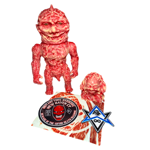 Mutant Vinyl Hardcore Zug Sludge Sofubi Set MVH Designer Toy Figures