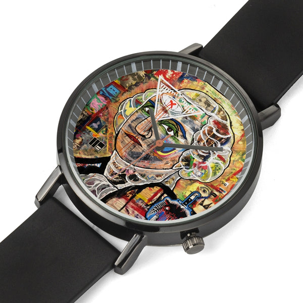 Viacon Supreme Dealer PVC Band Wrist Watch