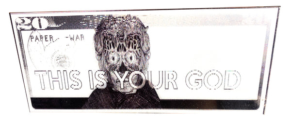 They Live This is Your God Magic Screen Money Magnet Lenticular Flicker Dollar