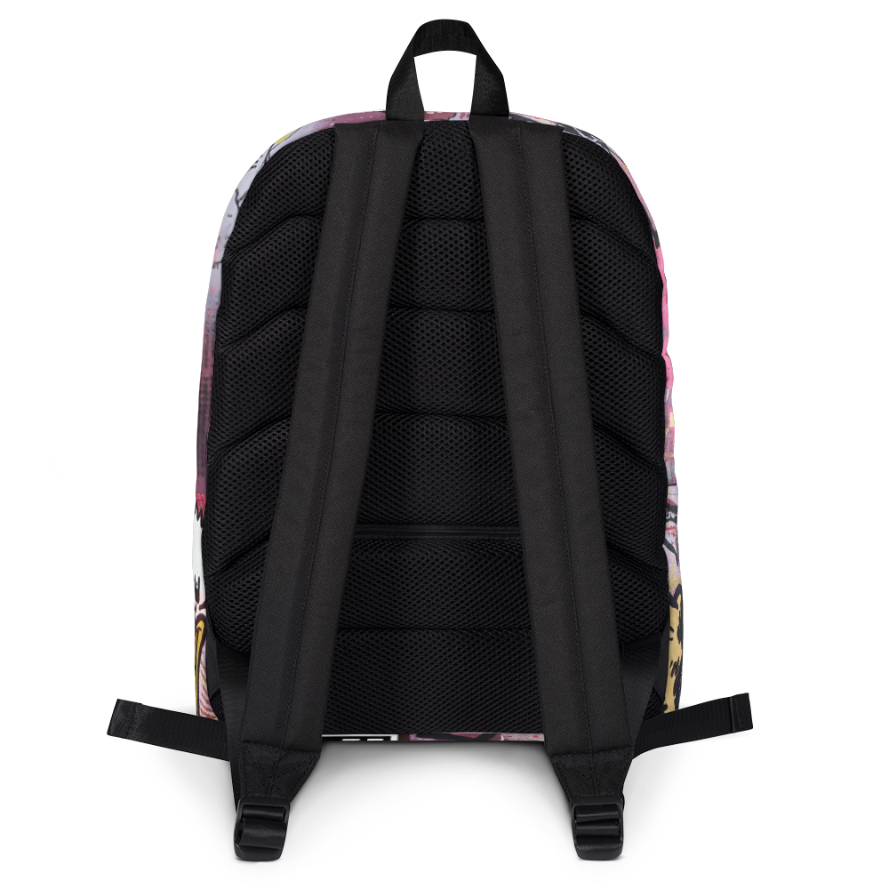 AEQEA Brat Quack Fake Graffiti Pop Art Streetwear Backpack – Captivated!