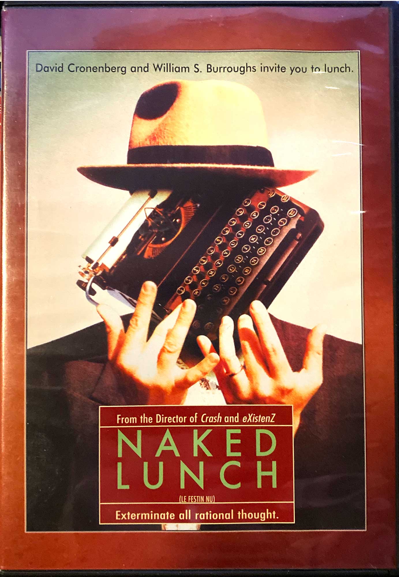 Naked Lunch DVD (longer version than Criterion release)