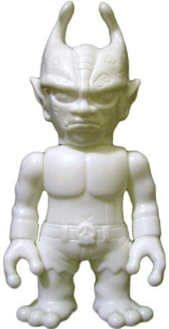 RealxHead Mutant Evil Sofubi Unpainted White Soft Vinyl Blank Figure