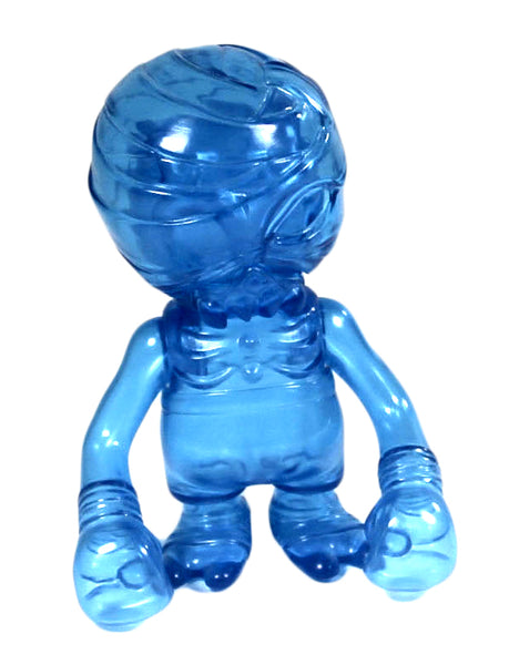 Secret Base Damage Brain Rainy Day Clear Blue Mummy Sofubi Figure Designer Toy