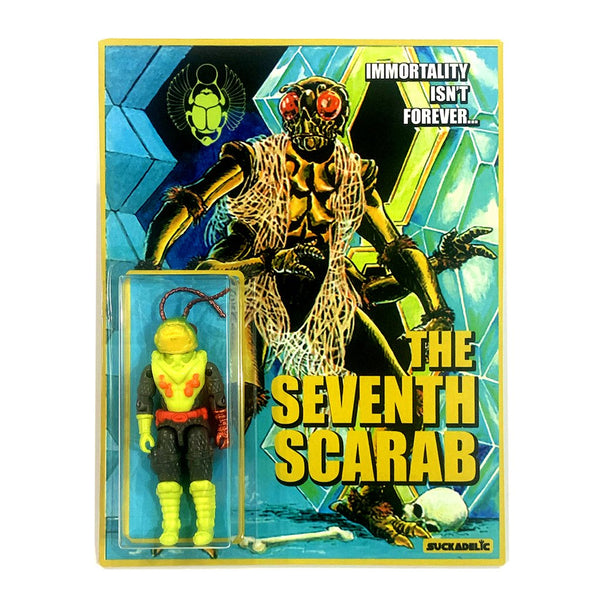 Suckadelic The 7th Scarab Custom Carded Repurposed Action Figure