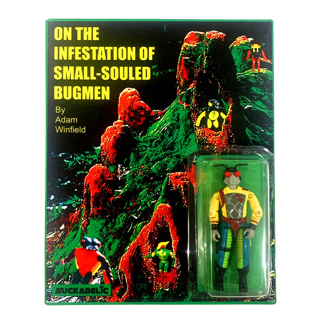 Suckadelic Small-Souled Bugmen Custom Carded Repurposed Action Figure Suck Lord Bootleg Toy