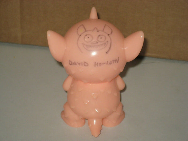 Power Mister GID Sofubi Monster Family Art Toy Signed w/ Doodle by David Horvath