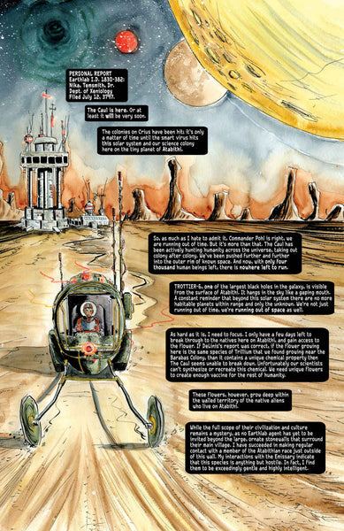 Trillium, Deluxe Edition Graphic Novel HC, Jeff Lemire Comic #1-8