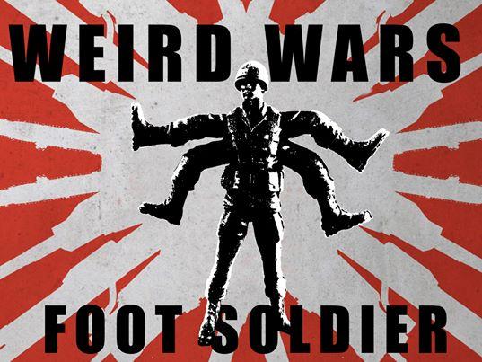 Weird Wars Beta Patrol Foot Soldier Bootleg Knock Off Resin Art Toty